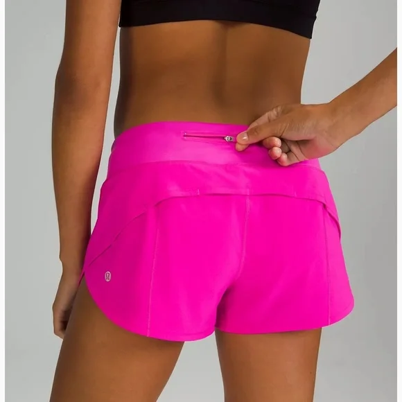 Lululemon Speed Up Short 2.5” * Pow Pink - Picture 2 of 8